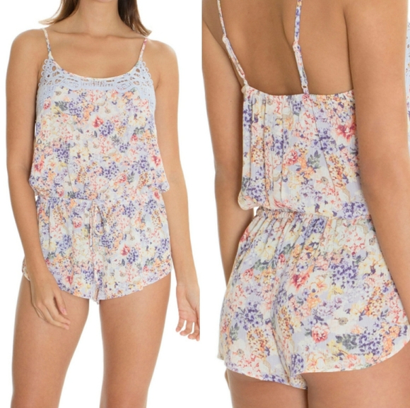 In Bloom Other - Nwt! In Bloom by Jonquil Lace Panel Romper